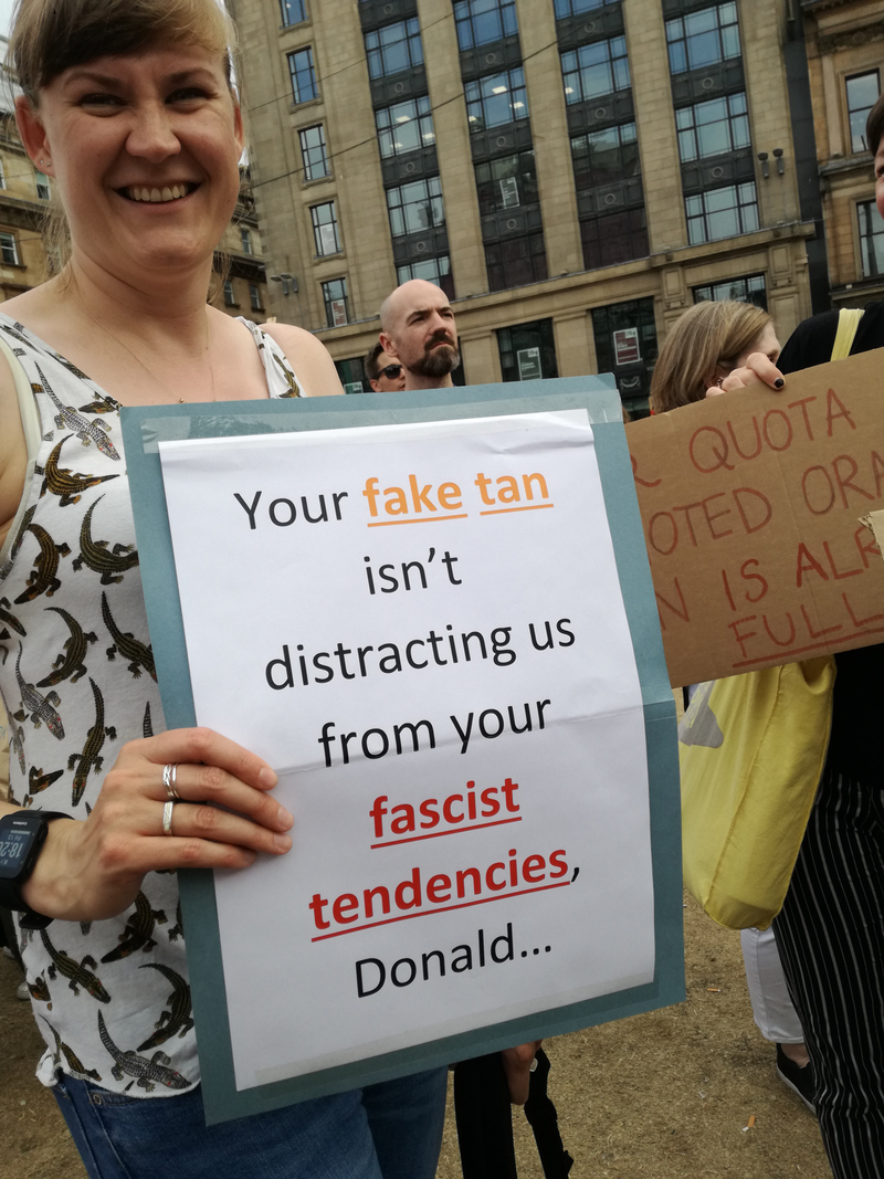 Illustration for article titled Scottish anti-Trump photo dump (long and comprehensive!)
